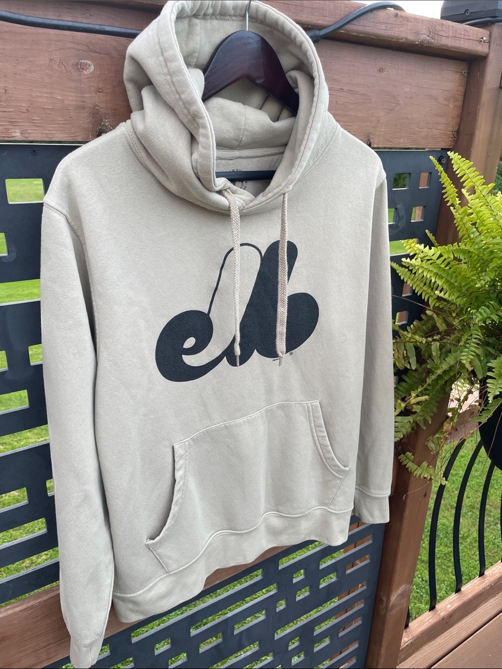 Men's Montreal Expos Beige Pullover Hoodie